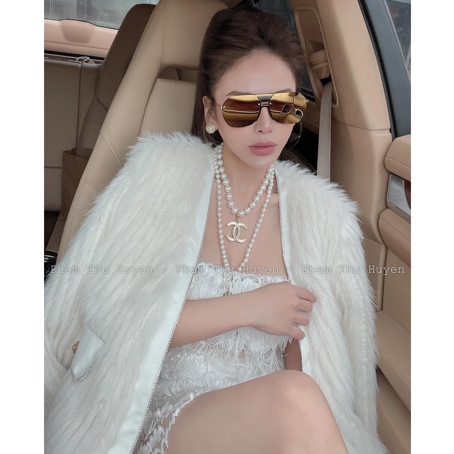 Áo lông thỏ Hàn Quốc sang chảnh | BigBuy360 - bigbuy360.vn