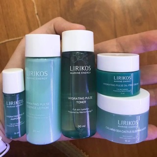 Set mini dưỡng da Lirikos Marine Energy Hydrating Pulse