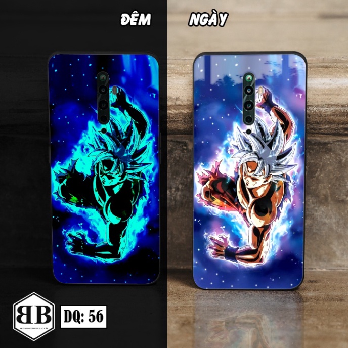 Ốp lưng kính Dạ Quang Oppo RENO 2 / RENO2 F / RENO2 Z    phát sáng trong đêm siêu ngầu