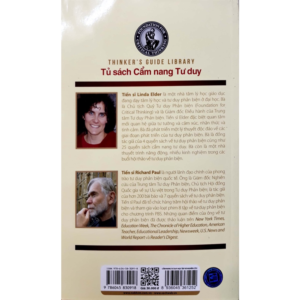 Sách cẩm nang tư duy học tập và nghiên cứu