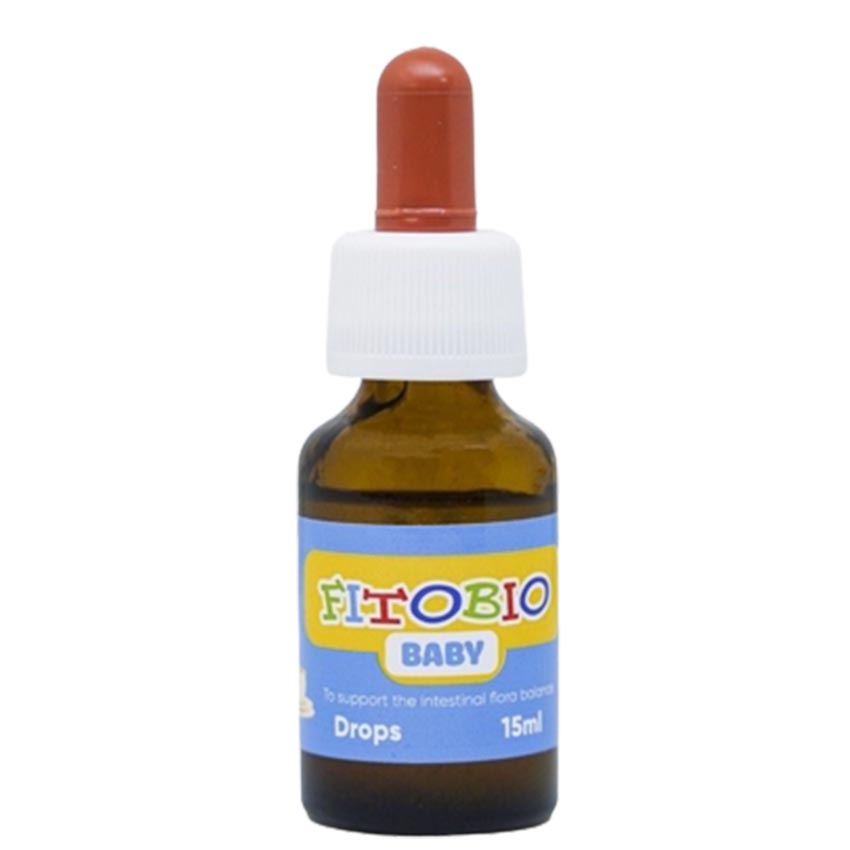 FITOBIO BABY hỗ trợ giảm các triệu chứng rối loạn tiêu hóa Tiêu chảy, táo bón, đầy bụng &amp; khó tiêu do loạn khuẩn đường r
