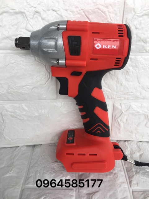 Thân máy siết bulong ken chạy pin không chổi than chân pin phổ thông makita