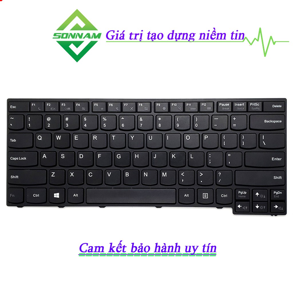 Bàn Phím Laptop LENOVO Thinkpad E40-70, E40 30, E40 45, E40 70, E40 80 - Bảo Hành Đổi Mới
