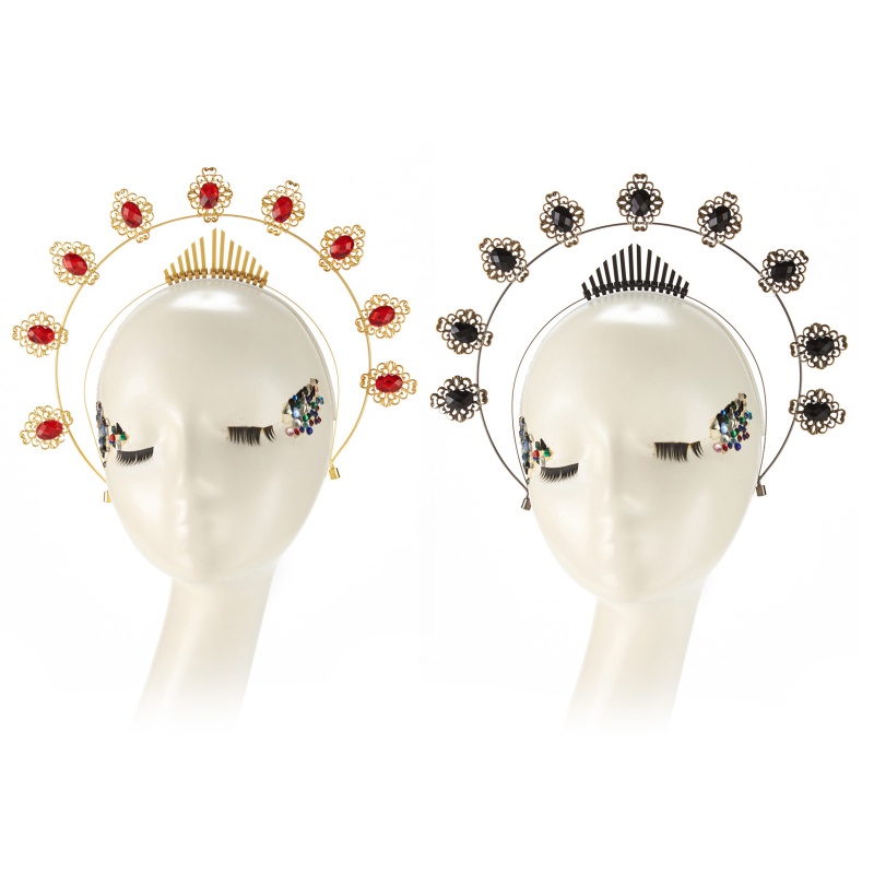 Băng Đô Cài Tóc Hình Vương Miện Phong Cách Lolita