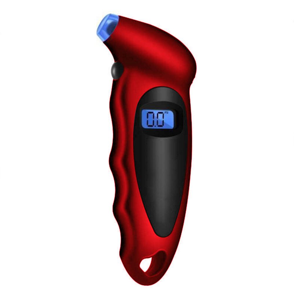 Công cụ đo áp suất không khí Lốp xe kỹ thuật số LCD Dụng cụ kiểm tra lốp cho ô tô tự động