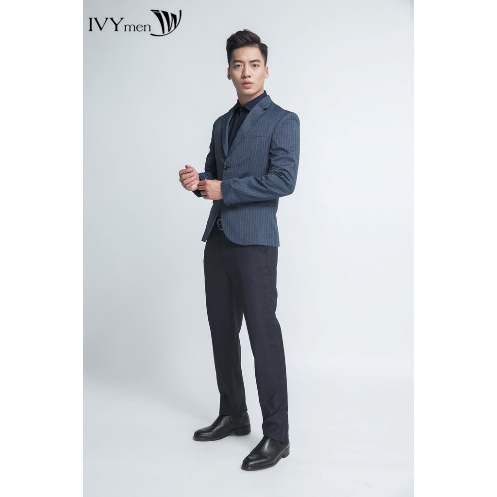 Áo vest nam họa tiết kẻ IVY moda MS 67E1399