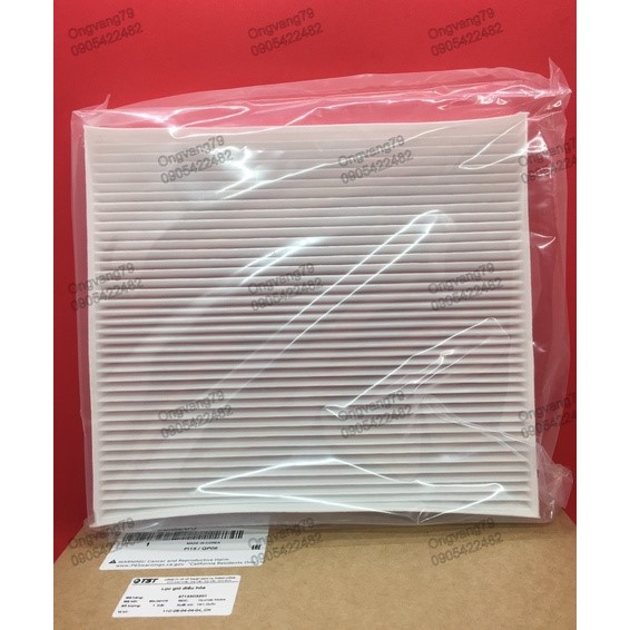 Lọc gió điều hòa xe Hyundai Tucson 2015~đến nay, Hyundai Kona / Mã phụ tùng: 97133D1000; 97133D3200