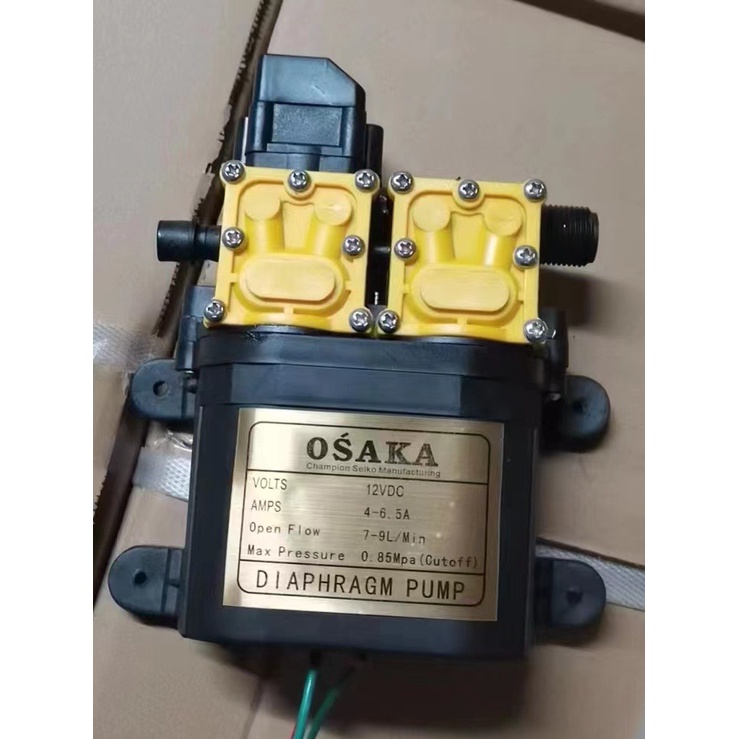 MÁY BƠM ĐƠN - BƠM ĐÔI MINI 12V 150W ZUKUI -TĂNG ÁP LỰC NƯỚC, RỬA XE, TƯỚI LAN