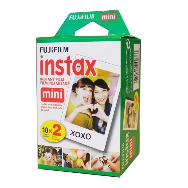 Film cho máy ảnh Fujifilm Instax Mini chính hãng (hộp 20 tấm) - Độ bền lên tới 40 năm - Chính Hãng