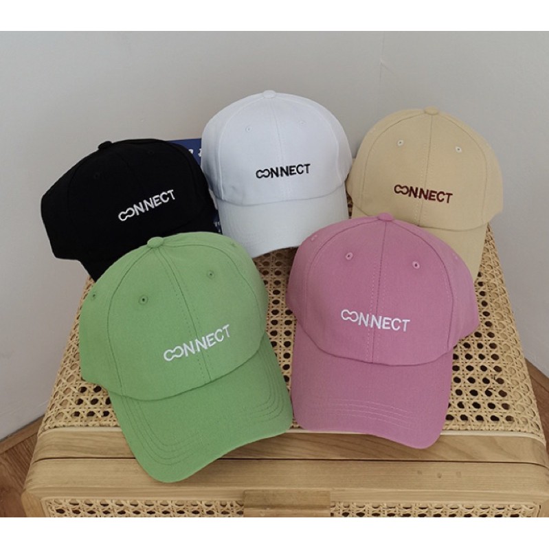 [HÀNG NHẬP] MŨ LƯỠI TRAI COTTON CONNECT CHO NAM NỮ
