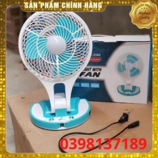 Quạt tích điện mini để  bàn LY 5580