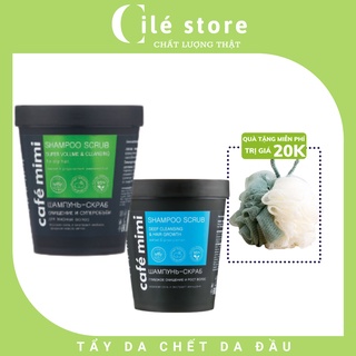 Dầu gội - Tẩy da chết da đầu Cafe Mimi Shampoo Scrub - Café Mini