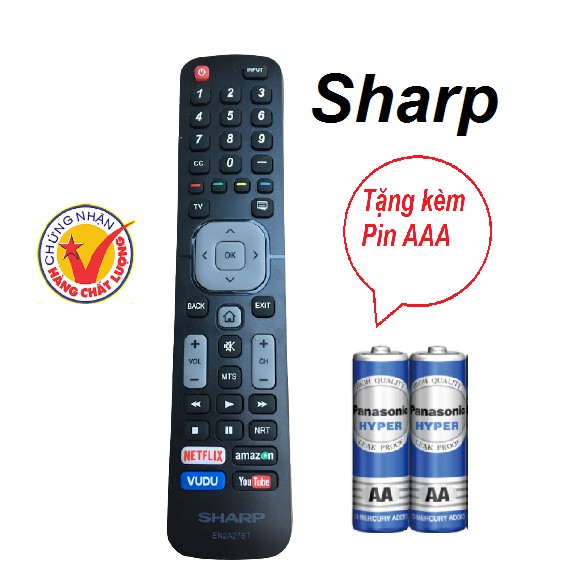 Điều khiển tivi sharp EN2A27ST