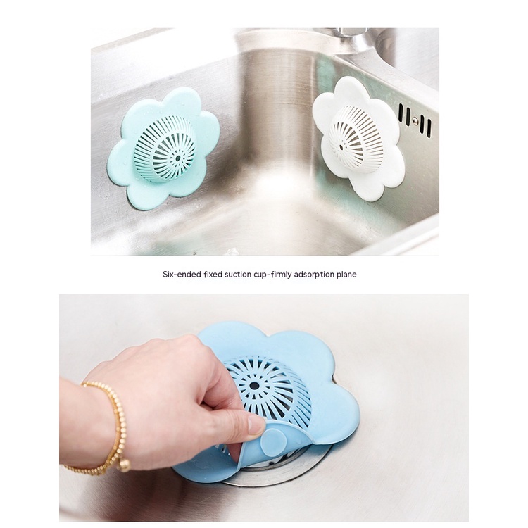 Nắp Lưới Lọc Rác Bồn Rửa Chén / Bồn Rửa Nhà Tắm Hình Hoa Phong Cách Mới Chống Tắc Nghẽn Giao Diện