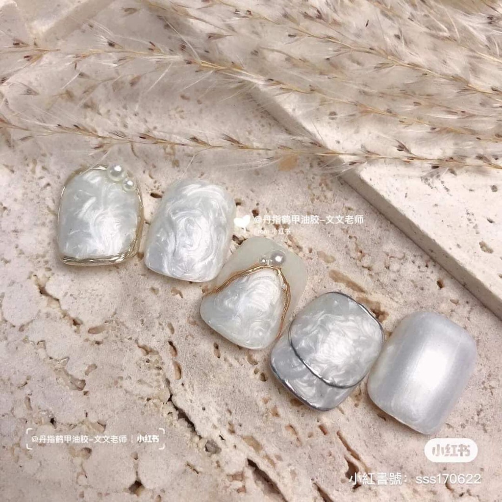 Gel Ngọc Trai, Gel Ánh Trai Nail Hiệu Ứng Ngọc Trai Hũ HuaXi 10g - Ann933233