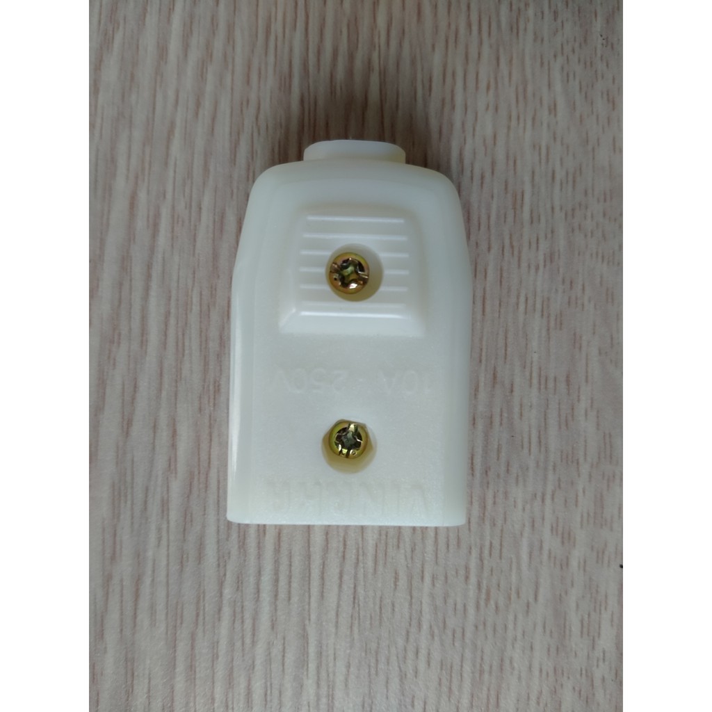 Phích Cắm Chân Dẹt 10A, Phích Cắm Âm 10A Vinaka