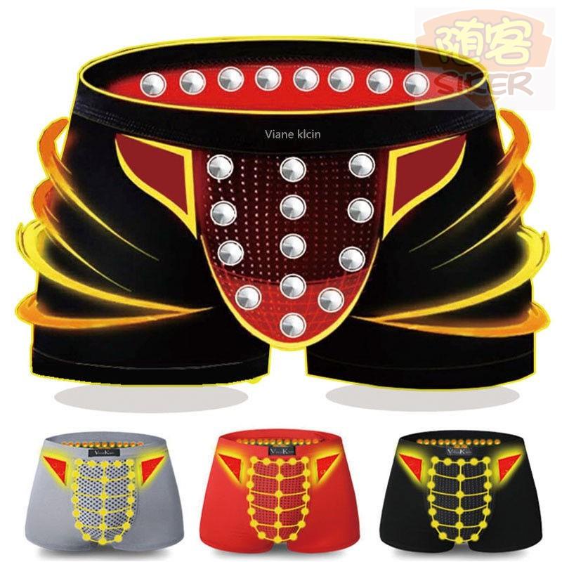 Bộ 3 Quần Lót Boxer Chính Hãng 88th Generation Bằng Liệu Pháp Từ Tính Cỡ Lớn Cho Nam