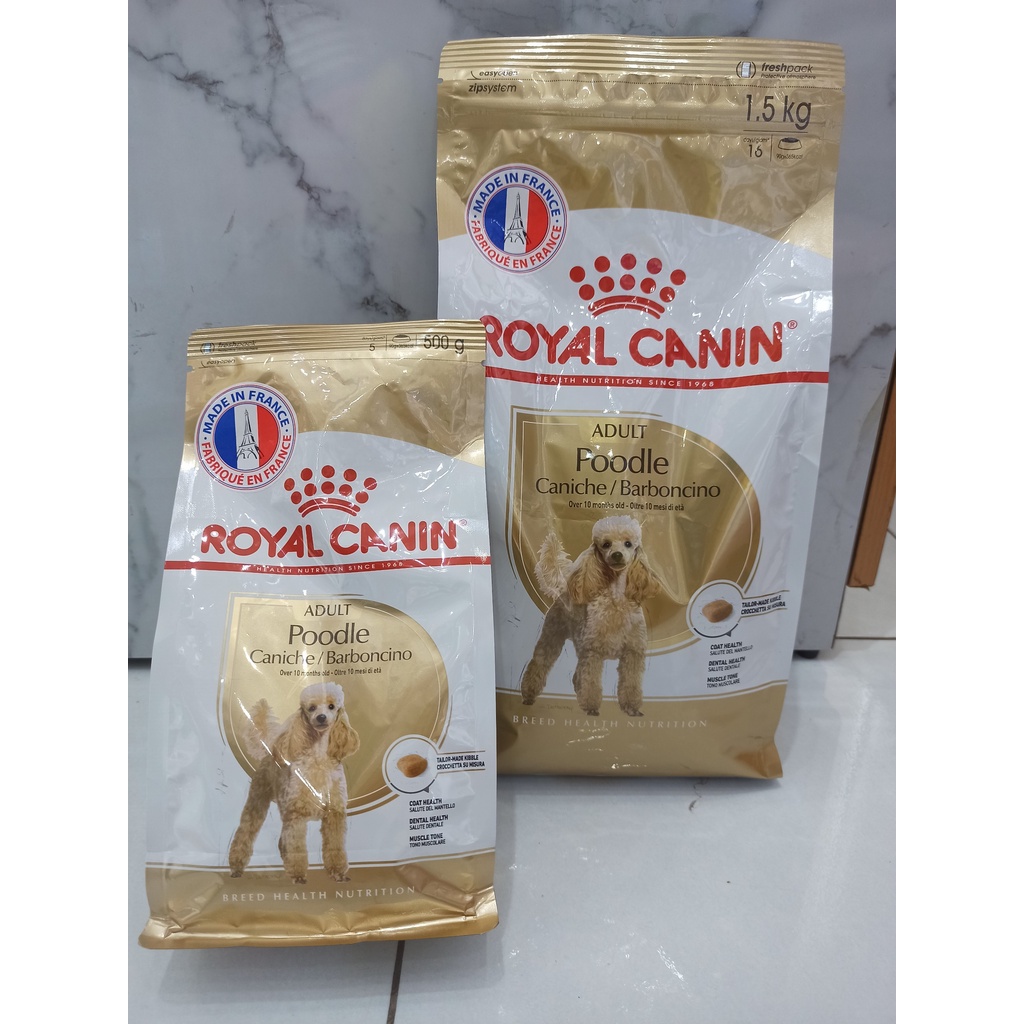 Hạt Thức Ăn Khô Royal Canin Cho Chó Poodle Trưởng Thành 1,5kg – Royal Canin Poodle Adult