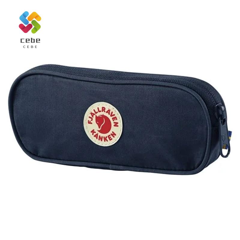 FJALLRAVEN KANKEN Túi Đựng Bút Họa Tiết Rằn Ri Sức Chứa Lớn Tiện Dụng Cho Học Sinh