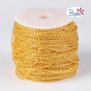 Dây xích sợi nhỏ màu vàng gold