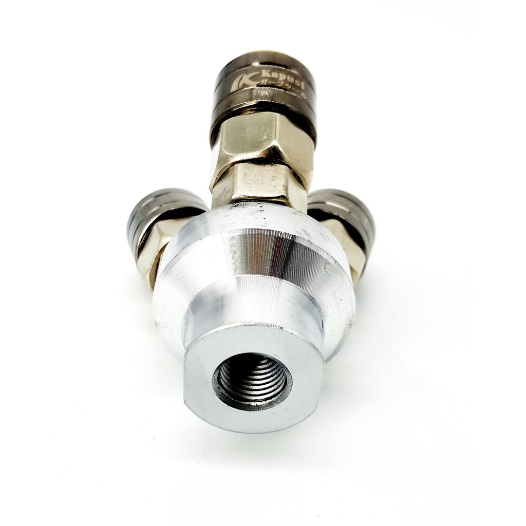 ĐẦU NỐI HƠI NHANH TỰ ĐỘNG 3 CHIA TRÒN CAO CẤP KAPUSI CAO CẤP