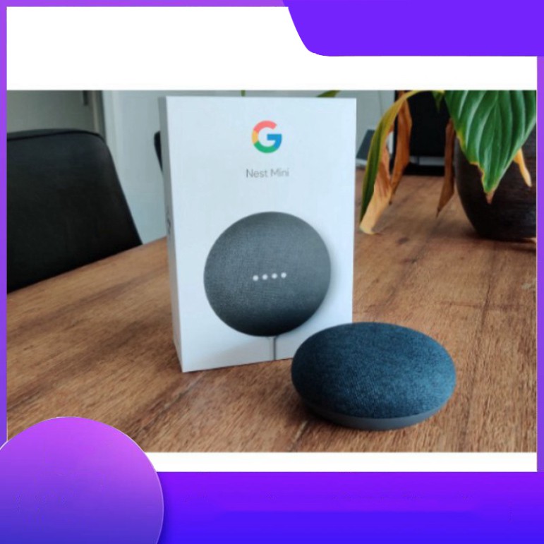 SALE KHÔ MÁU Loa thông minh Google Nest Mini - Google Home mini Gen 2 tích hợp trợ lý ảo, chính hãng, nguyên seal. SALE 