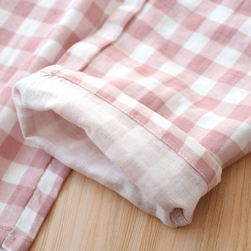 ✽ Big size ✽ Bộ Ngủ Mặc Nhà Vải Xô Nhật Sọc Trang Nhã ✽ Bộ Sau Sinh Thoáng Mát ✽ IVY610 | BigBuy360 - bigbuy360.vn