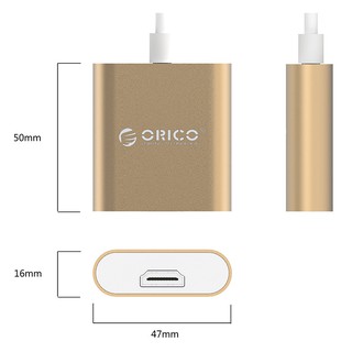 Bộ chuyển USB Type-C sang HDMI Orico RCH-GD
