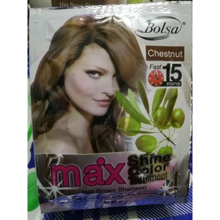 dầu gội phủ bạc màu nâu hạt dẻ 300ml