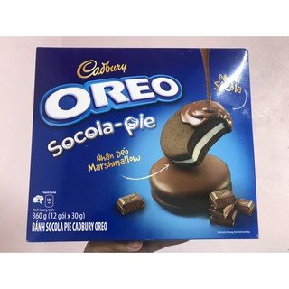 Thanh Hóa - Bánh OREO Socola-pie nhân dẻo Marshmallow 360g - 12 cái x 30g