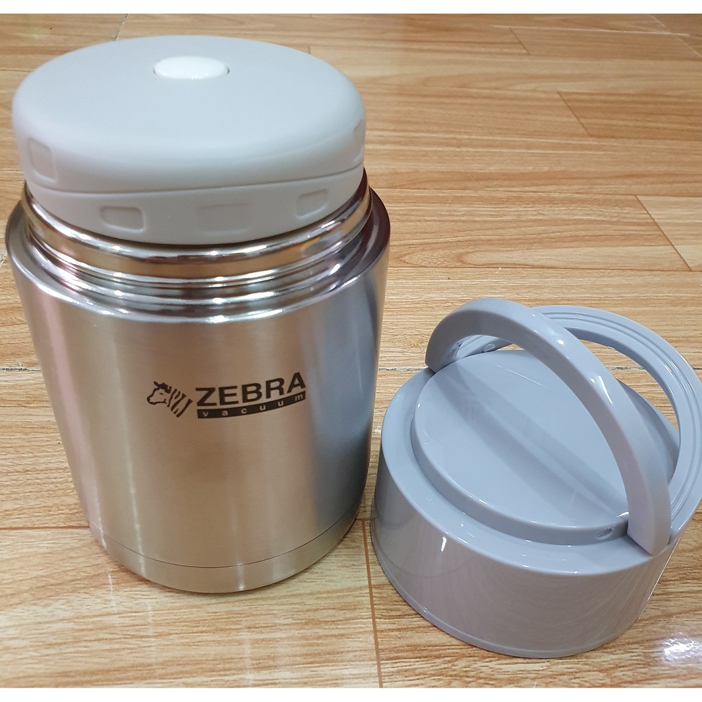 Xách Cơm Giữ Nhiệt Zebra 0.8 Lít - BPA FREE - 152408