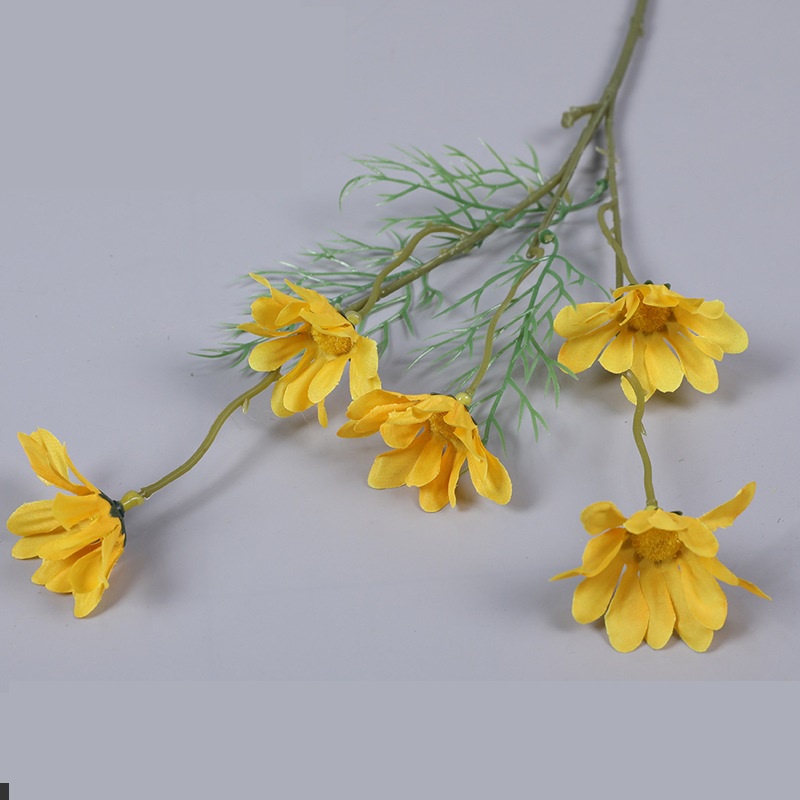 HOA GIẢ CÚC HOẠ MI LỚN CÀNH DÀI 60cm- Hàng Quảng Châu