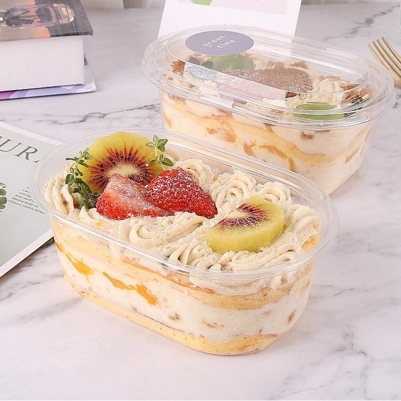 🥭🥭🥭〰️ 50 HỘP PET 450 ml và 600 ml hộp mousse, tiramisu 〰️🥭🥭🥭