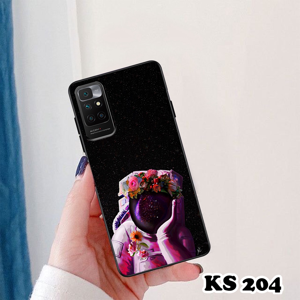 Ốp lưng Xiaomi Redmi 10 - Redmi 10A - Redmi 10C - Ốp in hình Phi hành gia cực hot