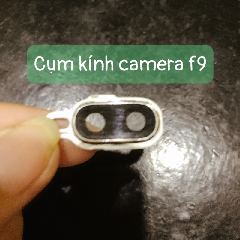 Cụm kính camera sau Oppo A15/ A15s, Oppo F9