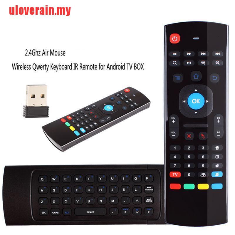 Điều Khiển Chuột Bay Mx3 Không Dây Cho Android Tv Box