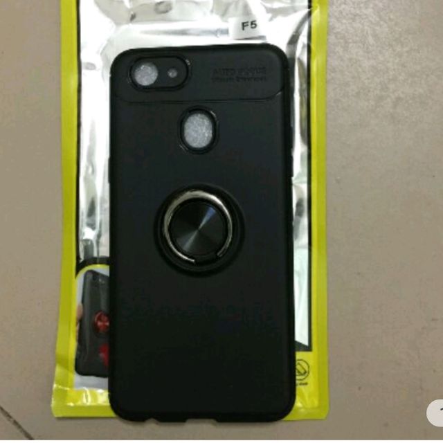 Ốp lưng dẻo auto focus kiêm Ring cho oppo F5