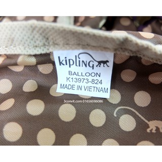 Túi trống du lịch Kipling