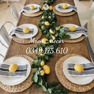 Thảm lục bình lót ly,  bàn ăn,  lót nồi sang chảnh