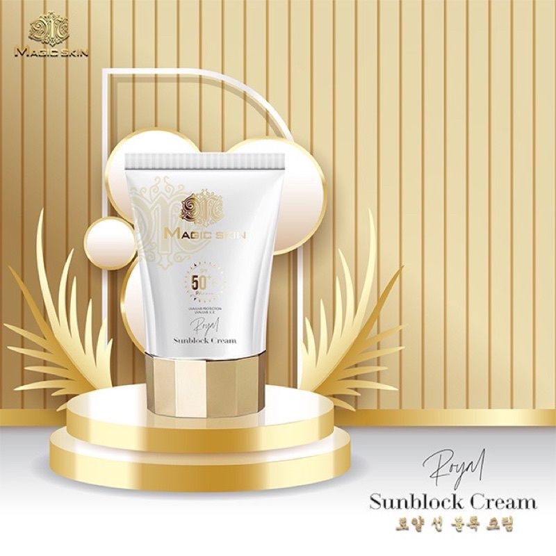 Kem chống nắng dưỡng da Hoàng Cung Royal Sunblock Cream Magic Skin
