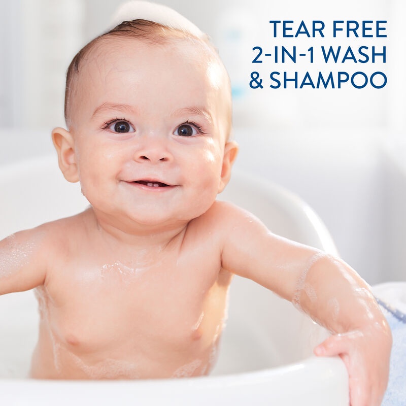 Sữa tắm gội cho bé Cetaphil Baby, nước tắm gội trẻ em 2in1 chiết xuất hoa cúc - Monnie Kids
