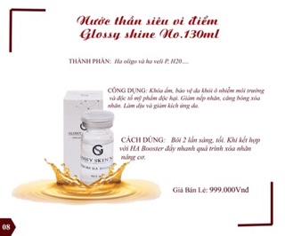 Serum Ha Glossy skin no1
