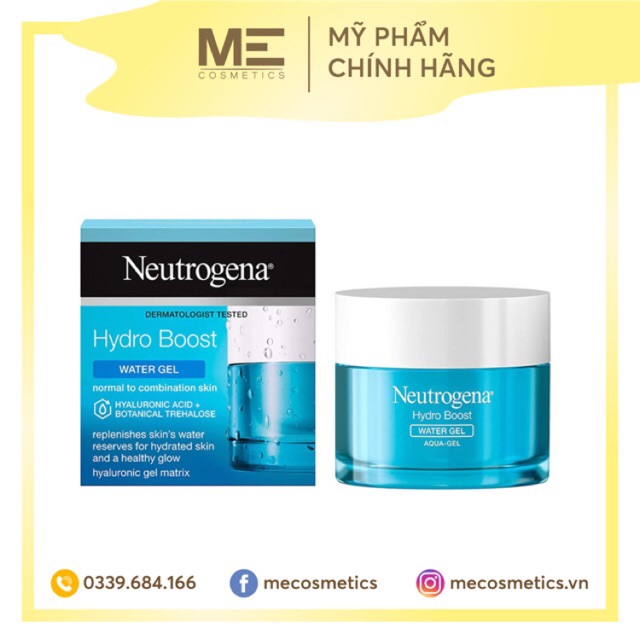 Kem Dưỡng Neutrogena Hydro Boost Water Gel - Gel Cream 50ml