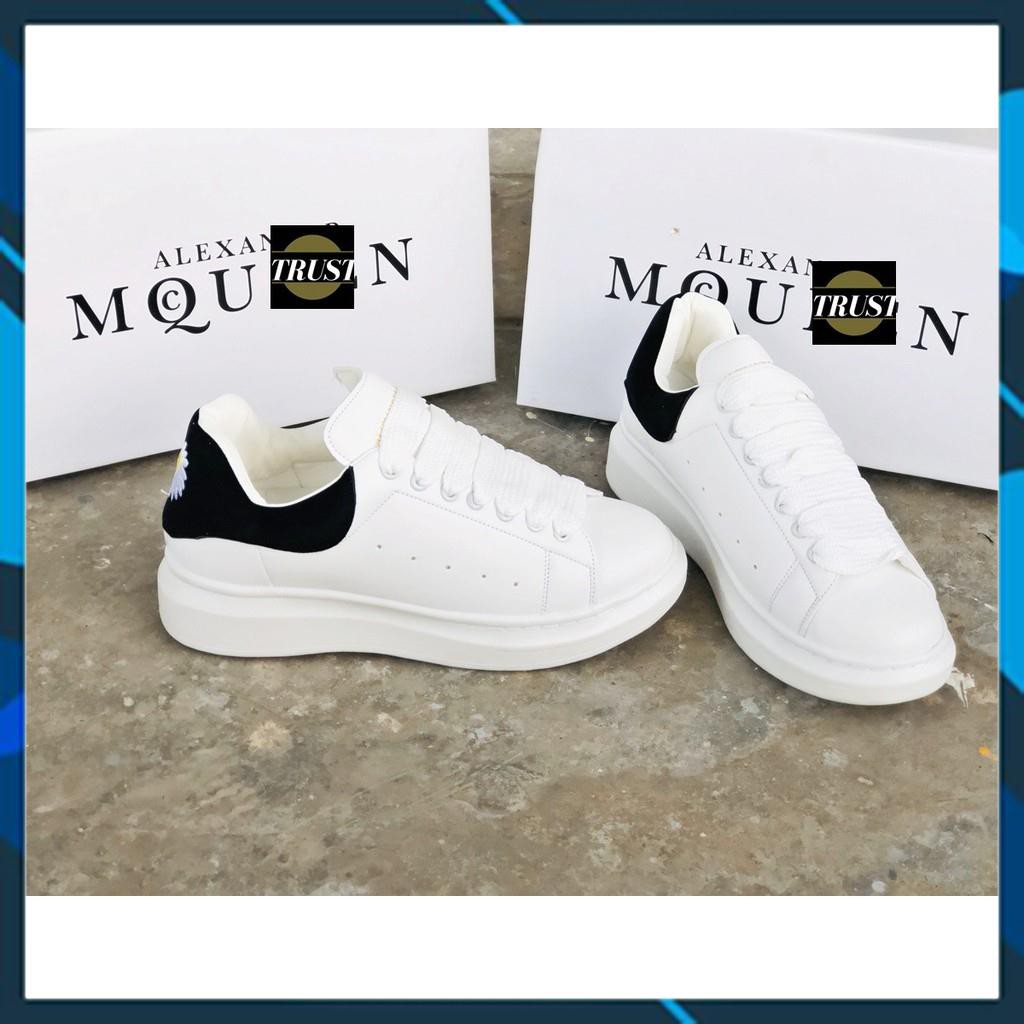 [Box hãng + Bill] Giày mcqueen hoa cúc hot trent cho nam nữ