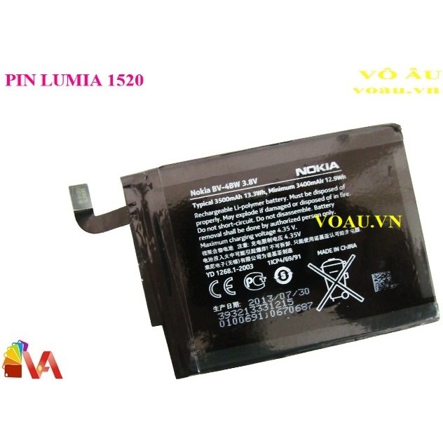 PIN LUMIA 1520 [PIN ZIN]