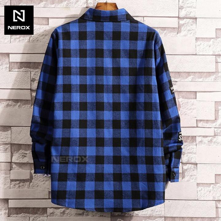 Áo khoác sơ mi caro NER - AKC - 305, áo sơ mi unisex – NEROX | BigBuy360 - bigbuy360.vn