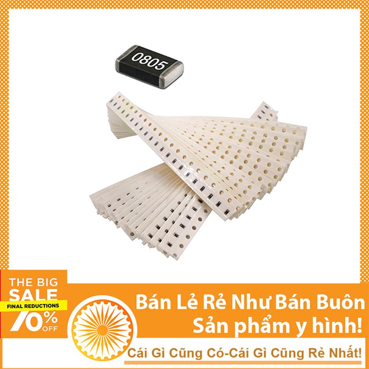 Combo 10 Loại Trở Dán 5% Thông Dụng