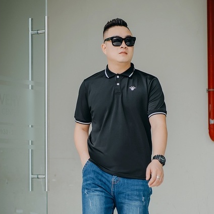 Áo Polo Nam Cổ Bẻ Cỡ Lớn Từ 70 - 150KG - Áo Polo Big Size Nam Vải Cá Sấu Cotton Chuẩn Form