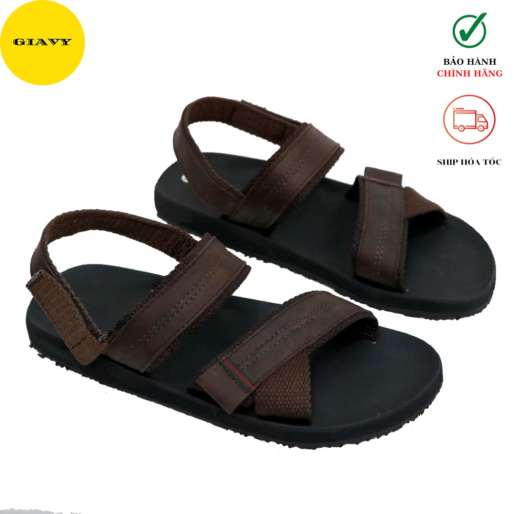 Giày sandal nam, sandal quai da thời trang ST094 - GIÀY GIAVY