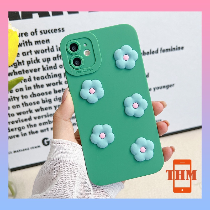 ốp iphone Điện Thoại TPU Hình Hoa Nhỏ Nâu 6/6plus/6s/6splus/7/7plus/8/8plus/x/xr/xs/11/12/13/pro/max/plus/promax/-072